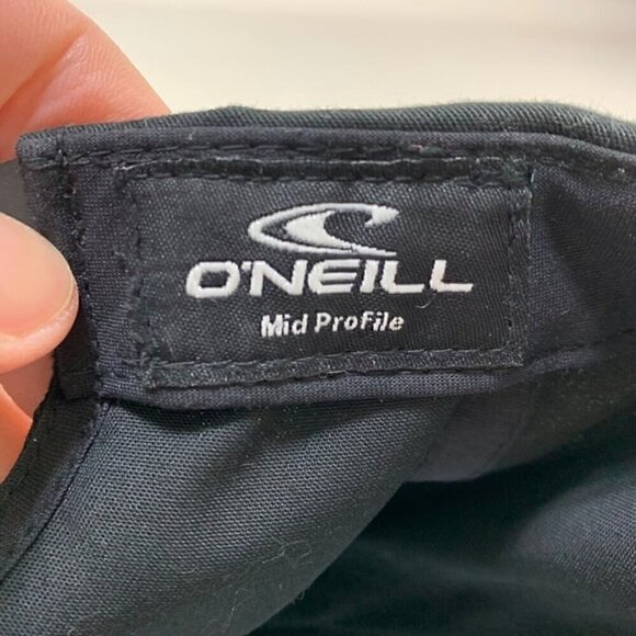 O'Neill Hawaii Mens Black Mid Profile Snapback Hat - Picture 5 of 6